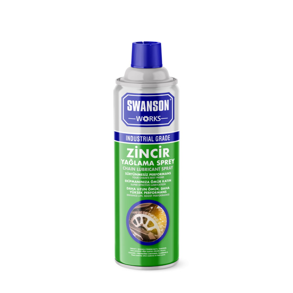 Swanson Works Motosiklet Zincir Yağlayıcı Sprey 400ML